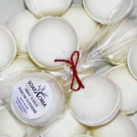 Mliečne potešenie - šumivá bomba do kúpeľa