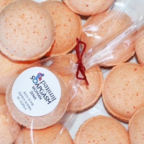 Žena - šumivá bomba do kúpeľa