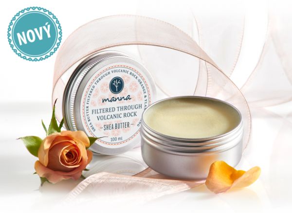 Vulkanicky filtrované bambucké maslo s pomarančom a ylang-ylang