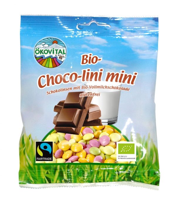 Cukríky Čoko-lini Mini bezgluténové BIO 100g
