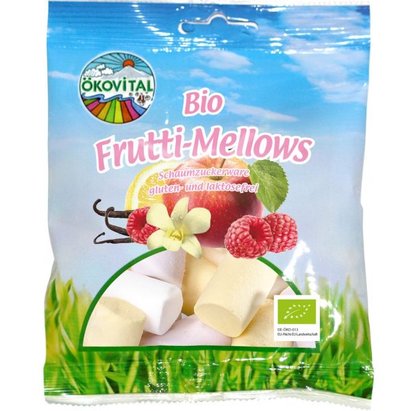 Cukríky Frutti – Mellows BIO 100g