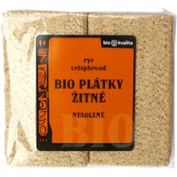 Plátky / sucháre chrumkavé so žitom 75g - BIO