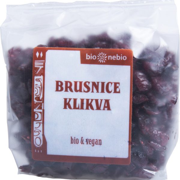 Bio brusnice klikva s jablečnou šťávou