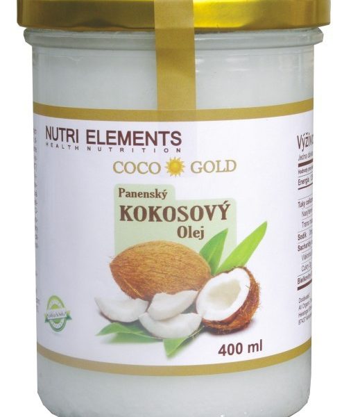 Extra panenský BIO Kokosový olej COCO GOLD 200ml