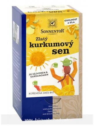 Zlatý kurkumový sen