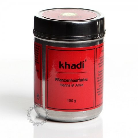 Prírodná farba KHADI na vlasy HENNA a AMLA