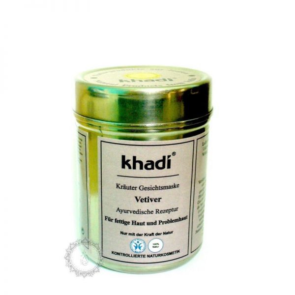 Khadi bylinná pleťová MASKA VETIVER - proti akné