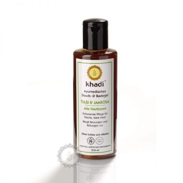 Khadi sprchový gél TULSI & JAMROSA